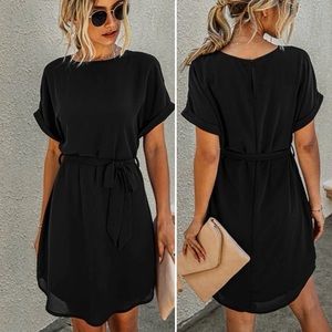SELF-TIE TUNIC DRESS ✨NWOT✨